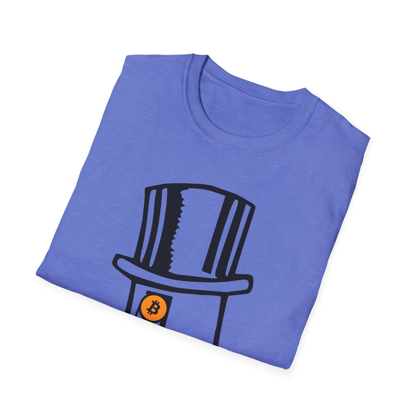 Bitcoin Monocle & Top Hat T-Shirt
