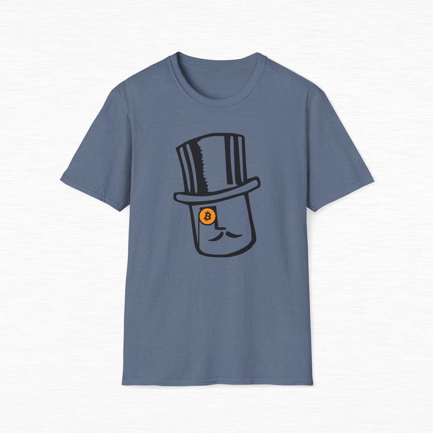 Bitcoin Monocle & Top Hat T-Shirt