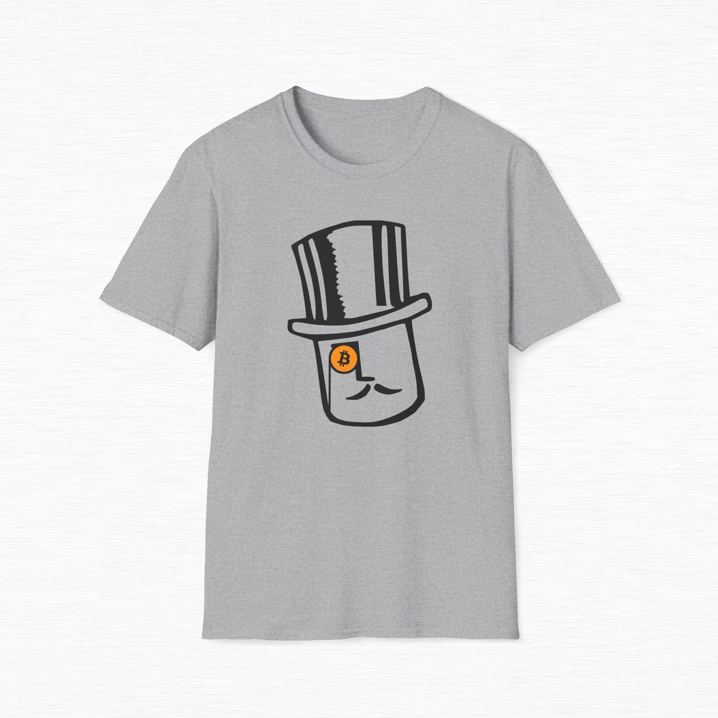 Bitcoin Monocle & Top Hat T-Shirt