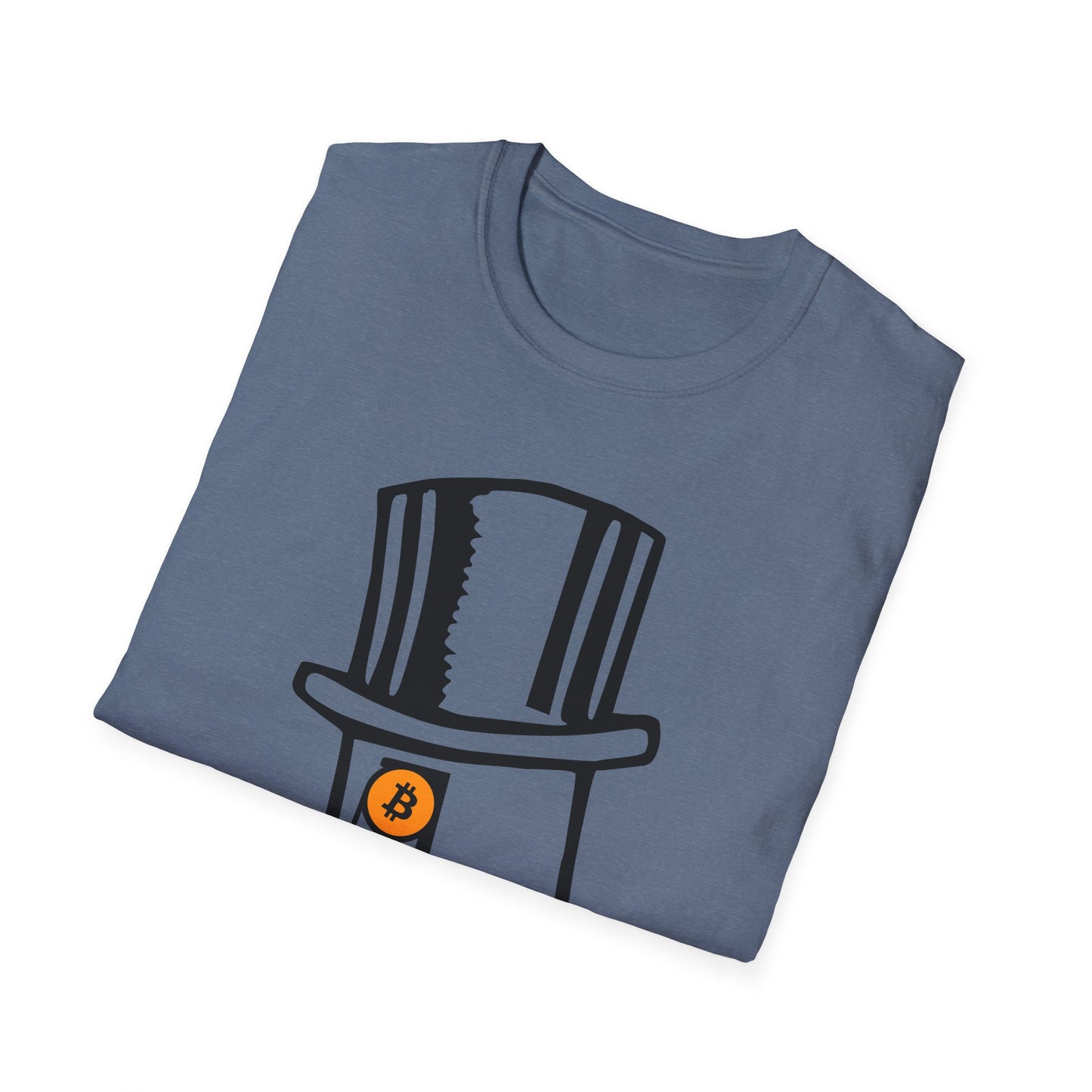 Bitcoin Monocle & Top Hat T-Shirt