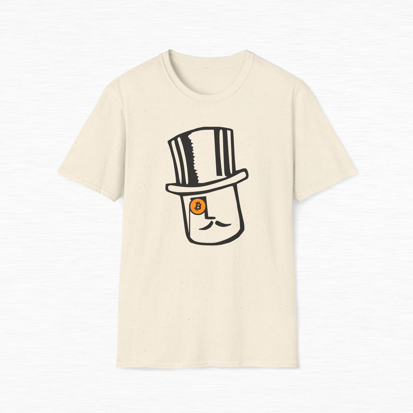 Bitcoin Monocle & Top Hat T-Shirt