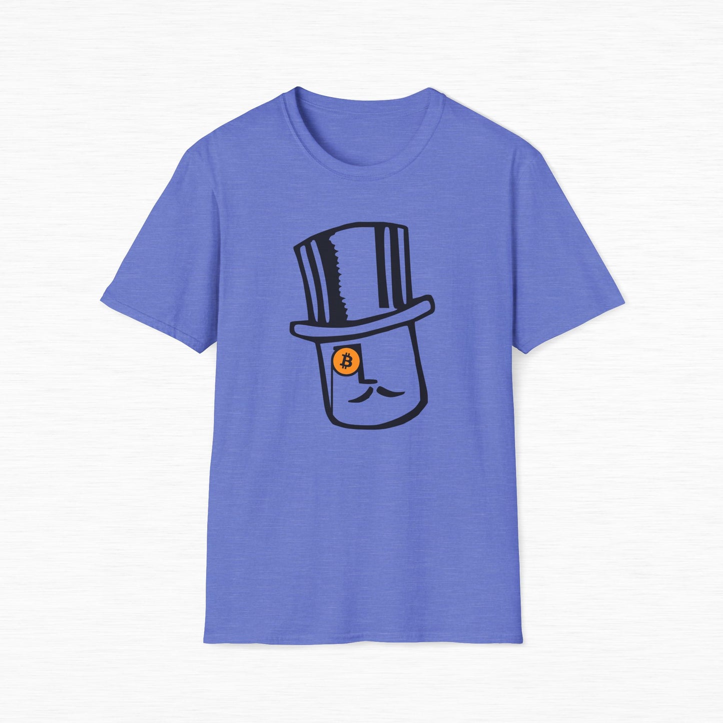 Bitcoin Monocle & Top Hat T-Shirt